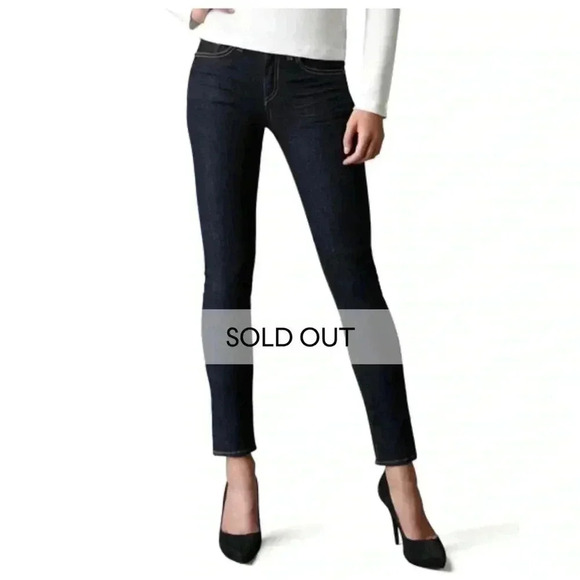 Rag and  bone heritage skinny casual trendy stretch dark 5 pocket denim jean 26 - Picture 1 of 5